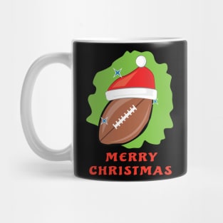 Merry Football Christmas - Funny Mug